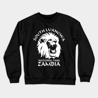 Roaring Lion Face - South Luangwa Crewneck Sweatshirt